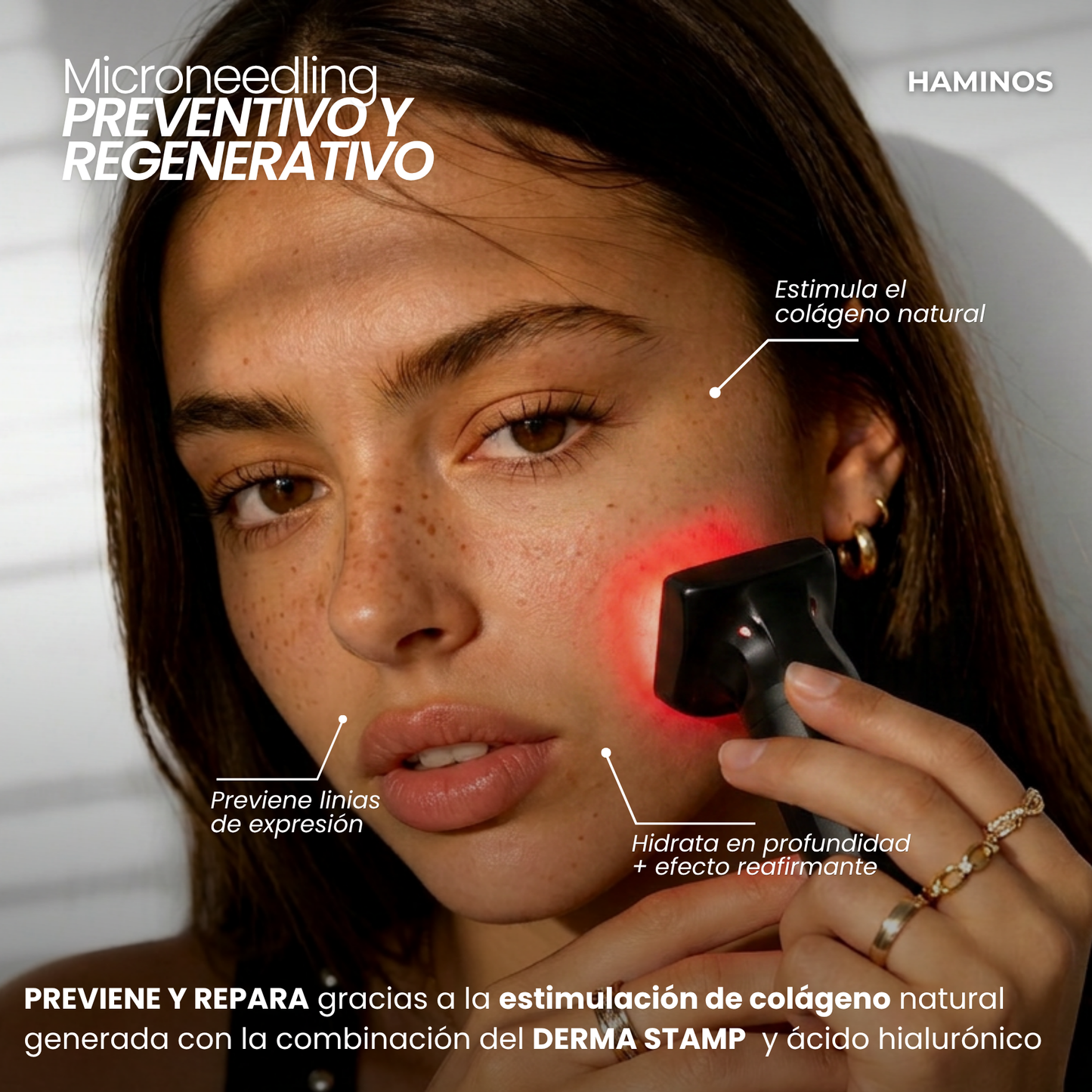 Tratamiento antiedad con derma stamp