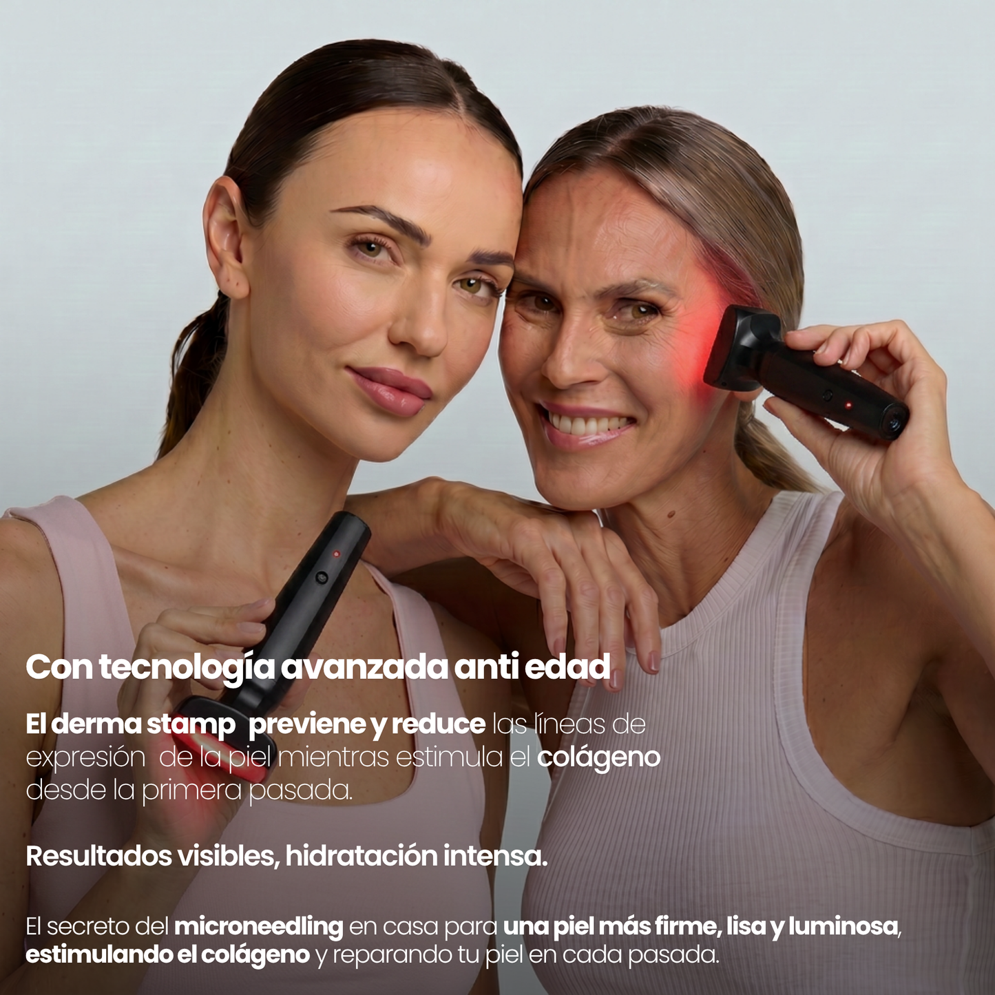 Derma Stamp Antiedad | Microneedling con Ácido Hialurónico