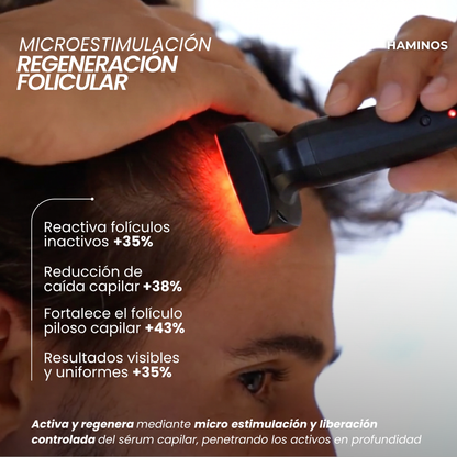 Derma Stamp Crecimiento Capilar | Microneedling con Sérum Hair Growth