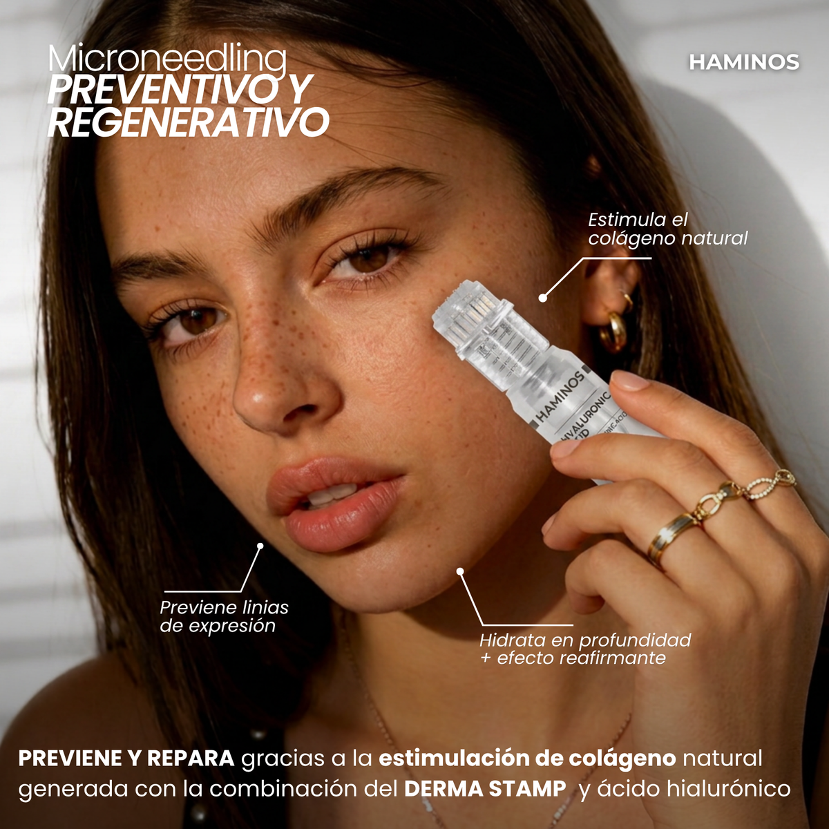 Tratamiento antiedad con aqua stamp