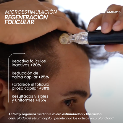 Tratamiento de Crecimiento Capilar y Barba | HAMINOS®