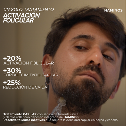 Tratamiento de Crecimiento Capilar y Barba | HAMINOS®
