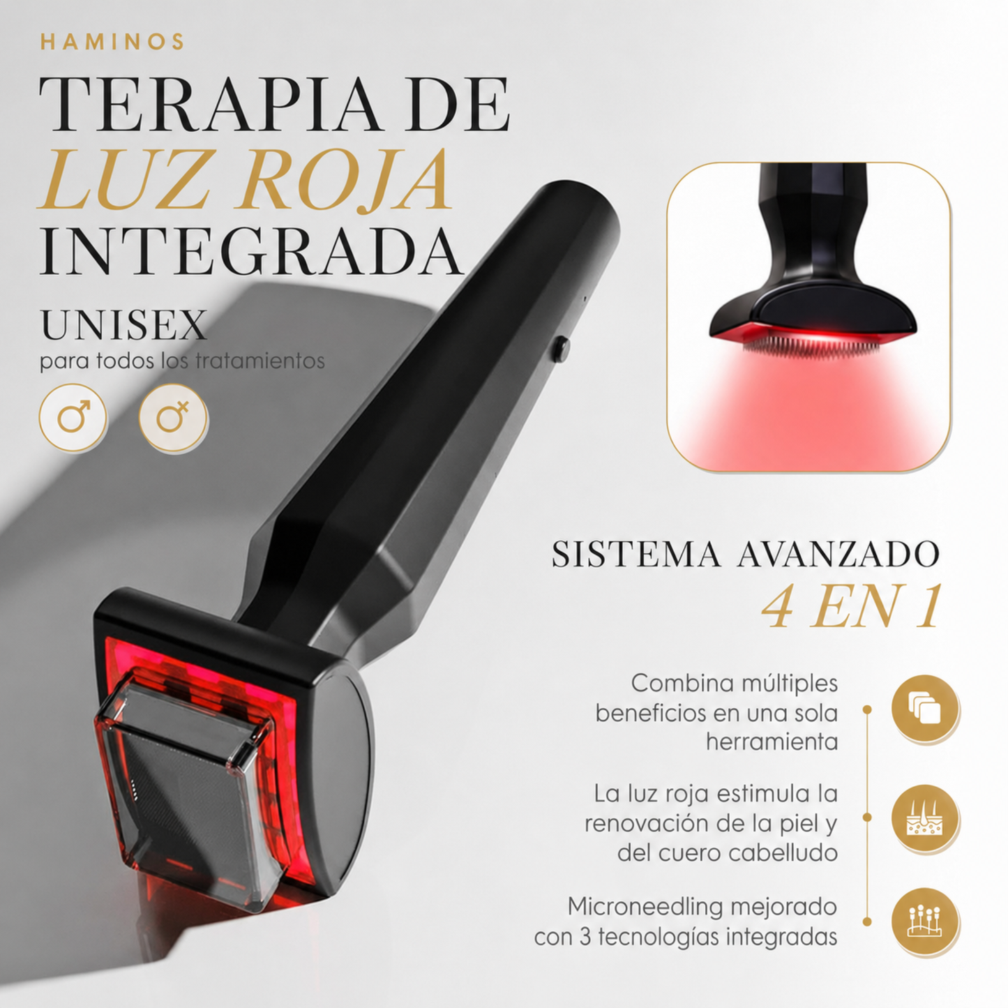 Derma Stamp  | Microneedling | Tecnología 4 en 1