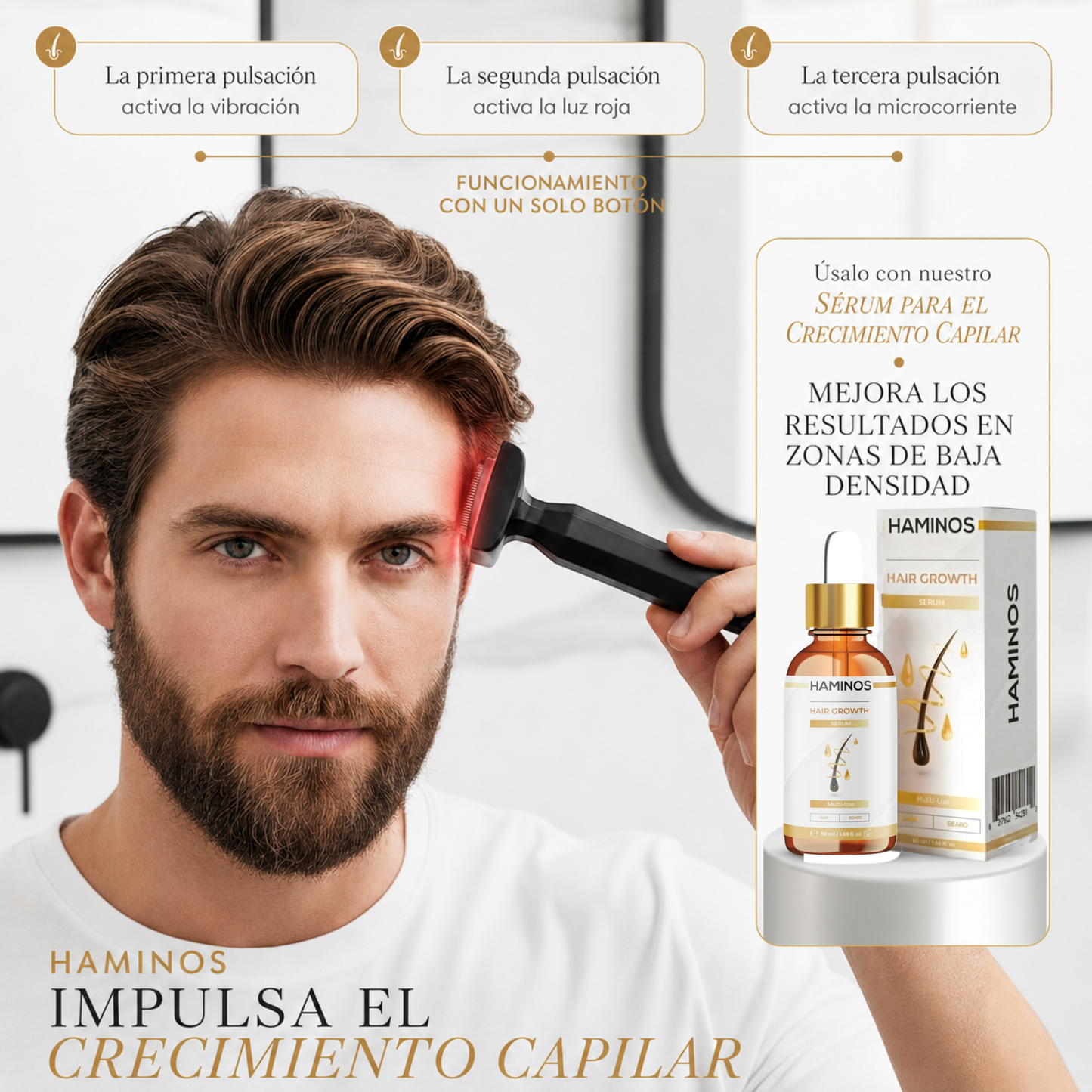Derma Stamp  | Microneedling | Tecnología 4 en 1