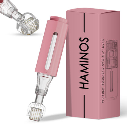 HAMINOS Lip Treatment Kit — derma roller with serum reservoir