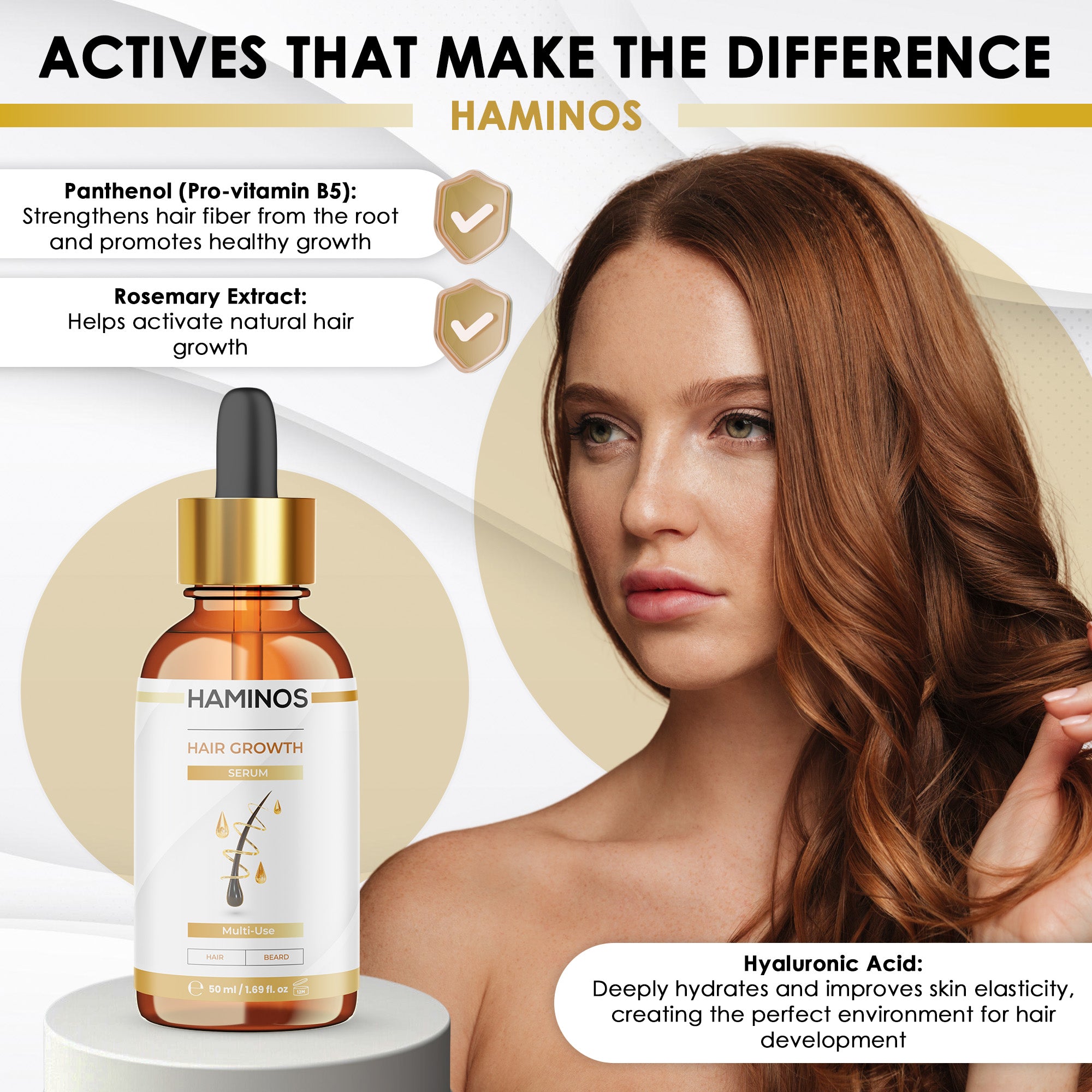 Sérum CRECIMIENTO CAPILAR cabello y barba 50ml