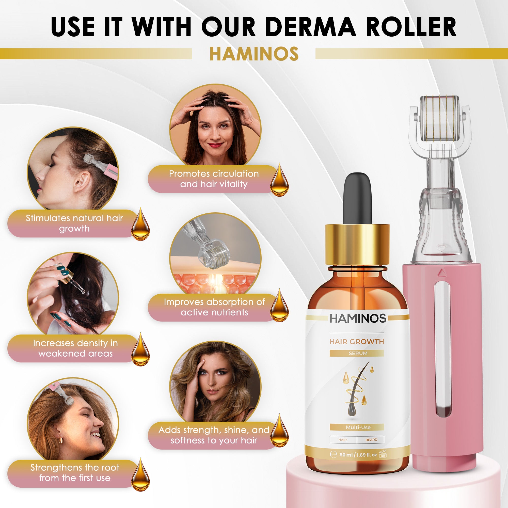 FEMALE HAIR GROWTH PACK | HAMINOS®️