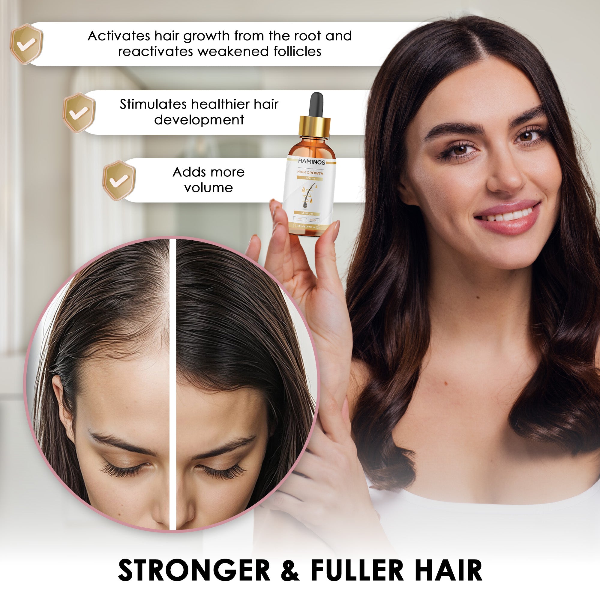 FEMALE HAIR GROWTH PACK | HAMINOS®️